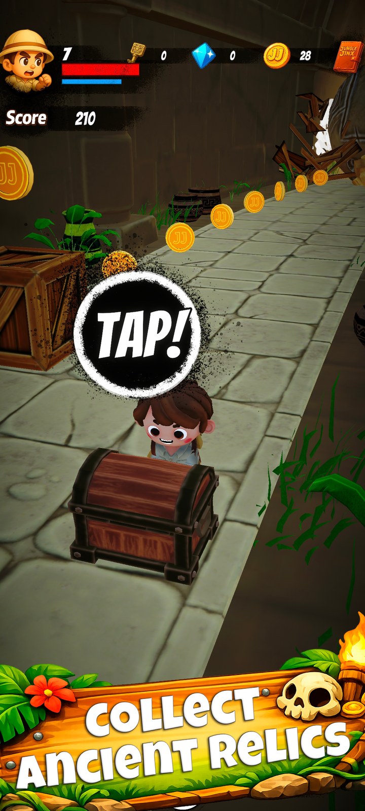 Collect ancient relics